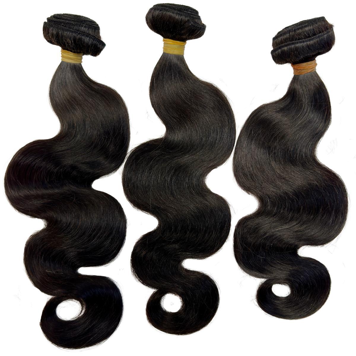 Raw body wave human hair 3 bundle deal from Nikki Smith Hair Collection