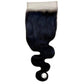 Body wave 5x5 transparent lace closure in 100% human hair, from Nikki Smith Hair Collection
