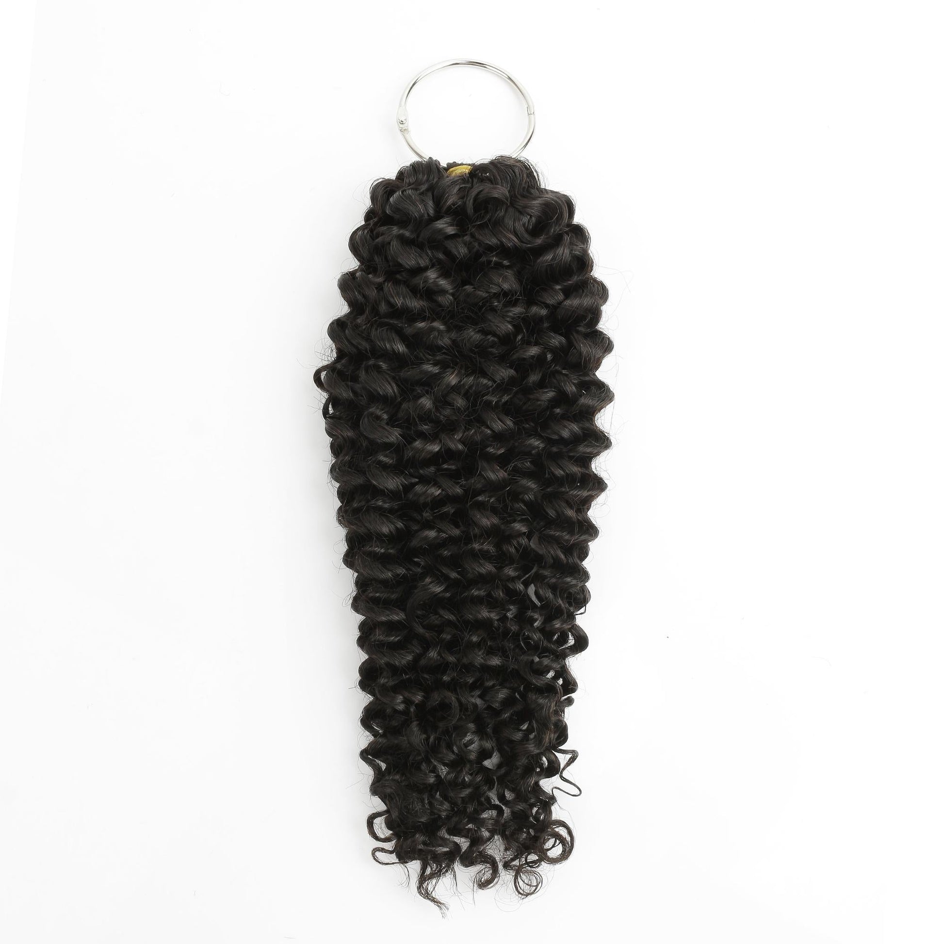 16-inch Kinky Curly feather crochet human hair – Nikki Smith Hair Collection