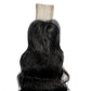 Raw Indian curly 2x6 transparent lace closure in 100% raw human hair - Nikki Smith Hair Collection