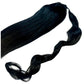 Close-up of Honey Blonde Ponytail, focusing on the comb attachment for easy and secure fit.