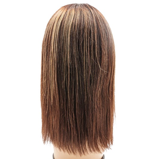 Buttercup 13x4 transparent lace front bob wig in 100% human hair, from Nikki Smith Hair Collection