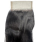 Yaki straight 4x4 transparent lace closure in 100% virgin human hair - Nikki Smith Hair Collection
