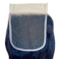 Straight 5x5 transparent lace closure in 100% human hair, from Nikki Smith Hair Collection