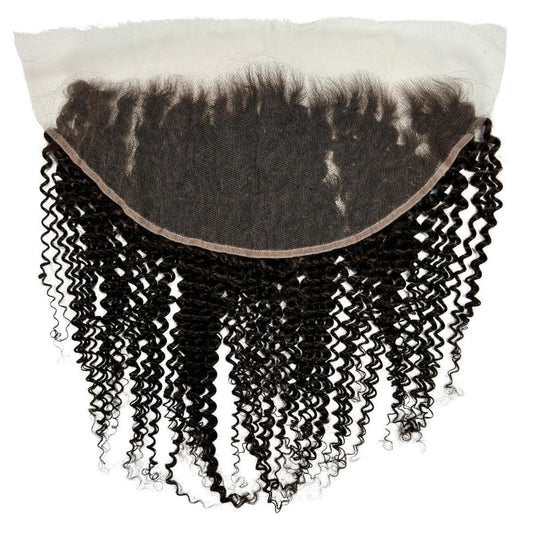 Jerry curl 13x6 HD lace frontal in 100% human hair, from Nikki Smith Hair Collection