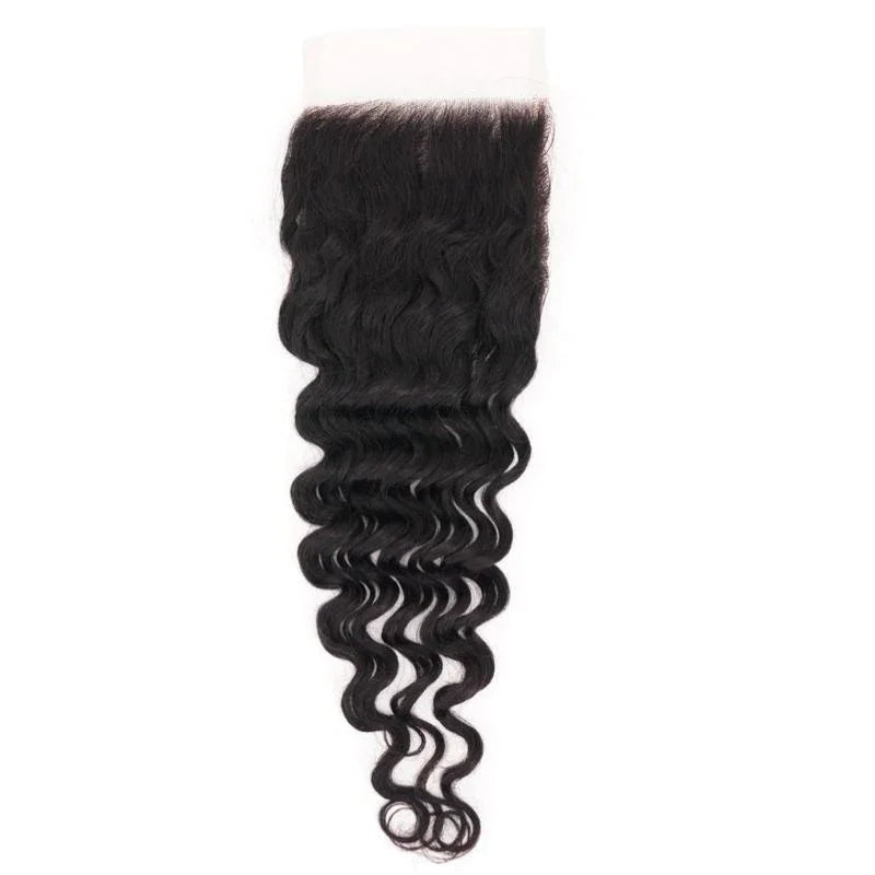 Brazilian Deep Wave HD Closure available at the Nikki SMith Hair Collection