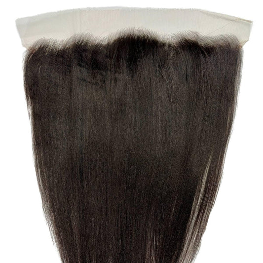 Yaki straight 13x4 HD lace frontal made from 100% virgin human hair
