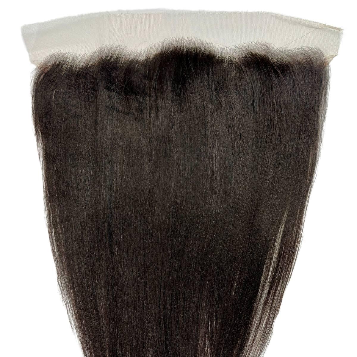Yaki straight 13x4 HD lace frontal made from 100% virgin human hair