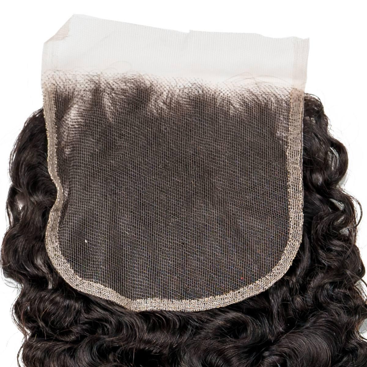 Burmese curly 5x5 HD lace closure in 100% human hair, from Nikki Smith Hair Collection