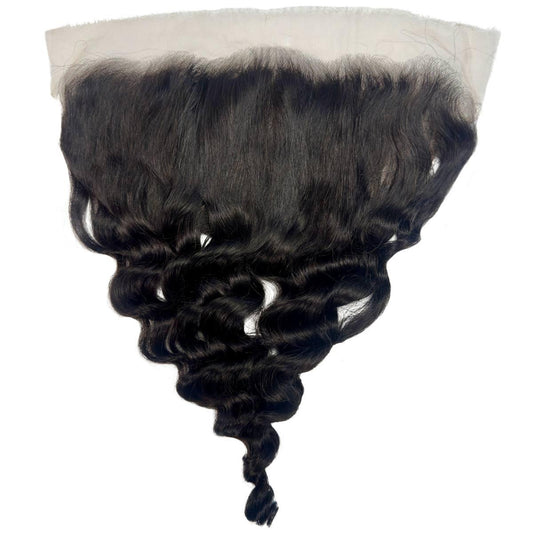 Loose wave 13x6 HD lace frontal in 100% human hair, from Nikki Smith Hair Collection
