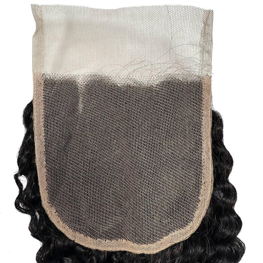 Jerry Curl 4x4 Transparent Lace Closure