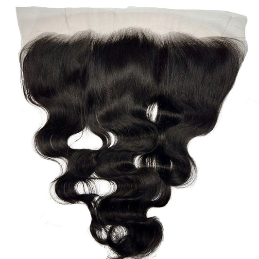 Jet black body wave 13x4 HD lace frontal made from 100% virgin human hair