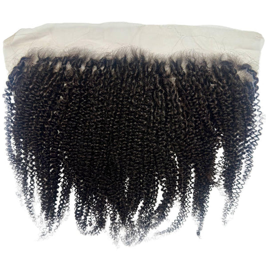 Afro kinky 13x6 HD lace frontal in 100% human hair, from Nikki Smith Hair Collection