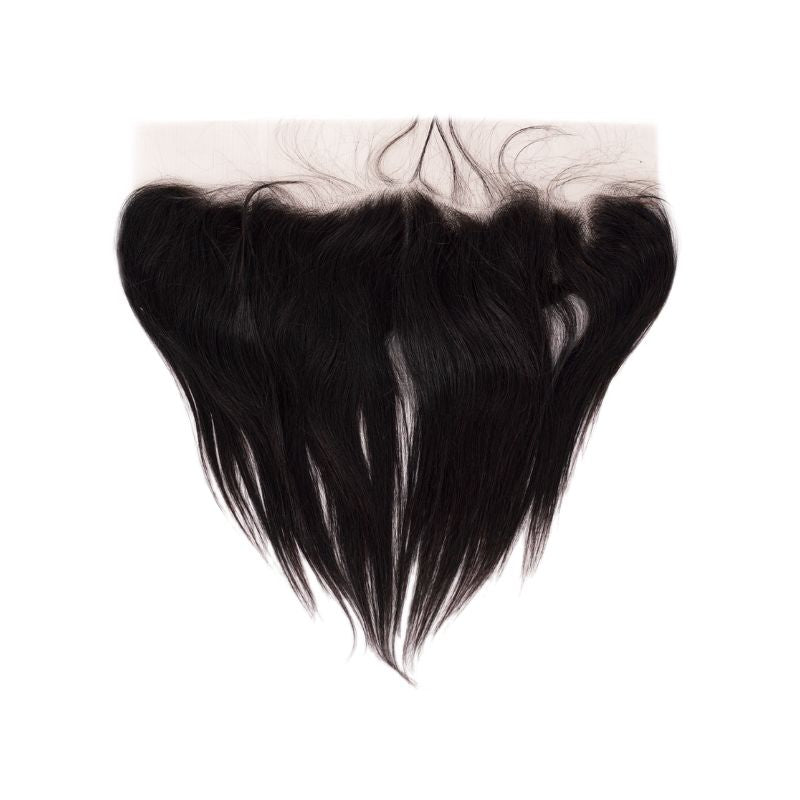 Brazilian silky straight 13x4 lace frontal in 100% human hair, from Nikki Smith Hair Collection