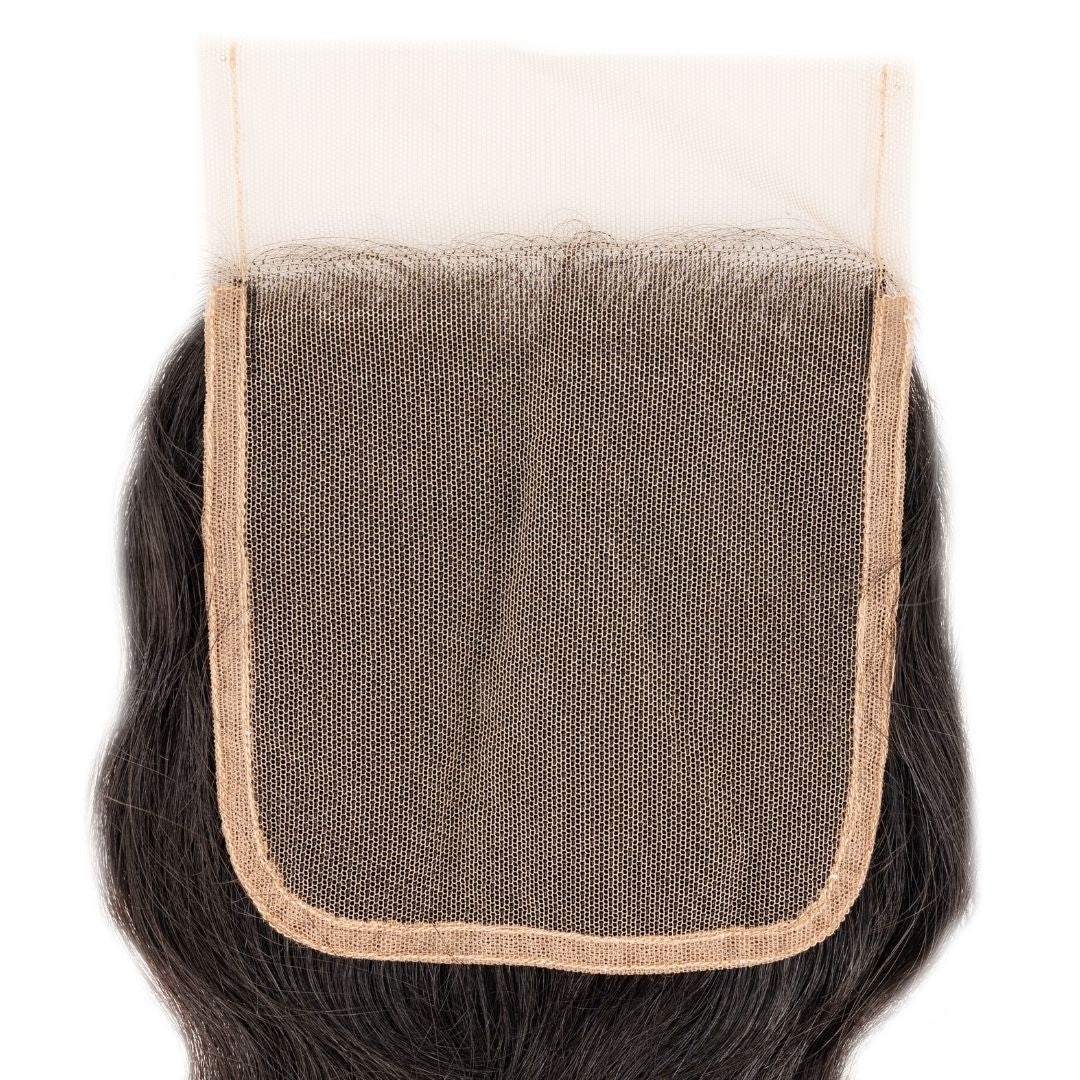 Raw Indian Wavy Closure available at the Nikki SMith Hair Collection