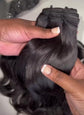 RAW INDONESIAN NATURAL WAVY SINGLE DRAWN