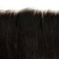 Image showing the seamless blend of the HD lace and straight hair texture of the Brazilian Straight Frontal.