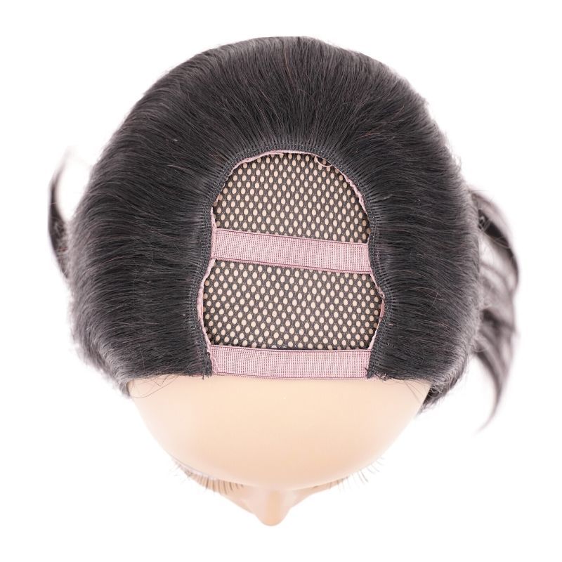 High-quality hair product from Nikki Smith Hair Collection, made with 100% human hair. Available in various styles, lengths, and densities to suit your unique look. Perfect for achieving a natural, seamless appearance with a customizable fit.