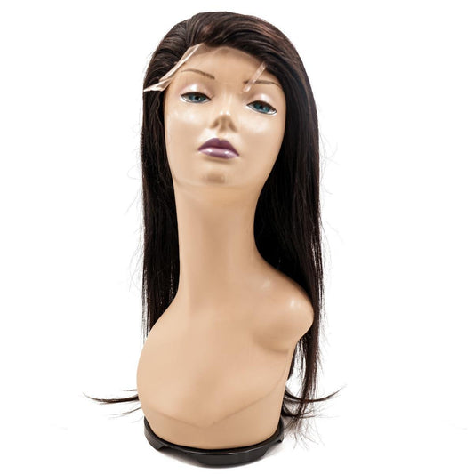 Straight Silicone Skin Medical Wig by Nikki Smith Hair Collection, featuring a silicone skin cap and 100% virgin human hair for a natural look and feel.