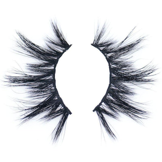Luxurious 5D mink lashes with a voluminous, layered effect for a dramatic and fuller look. - Nikki Smith Collection