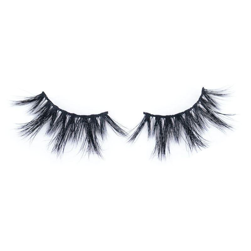 Luxurious 5D mink lashes with a voluminous, layered effect for a dramatic and fuller look. - Nikki Smith Collection