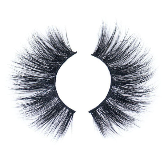 Luxurious 5D mink lashes with a voluminous, layered effect for a dramatic and fuller look. - Nikki Smith Collection