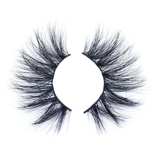 Luxurious 5D mink lashes with a voluminous, layered effect for a dramatic and fuller look. - Nikki Smith Collection