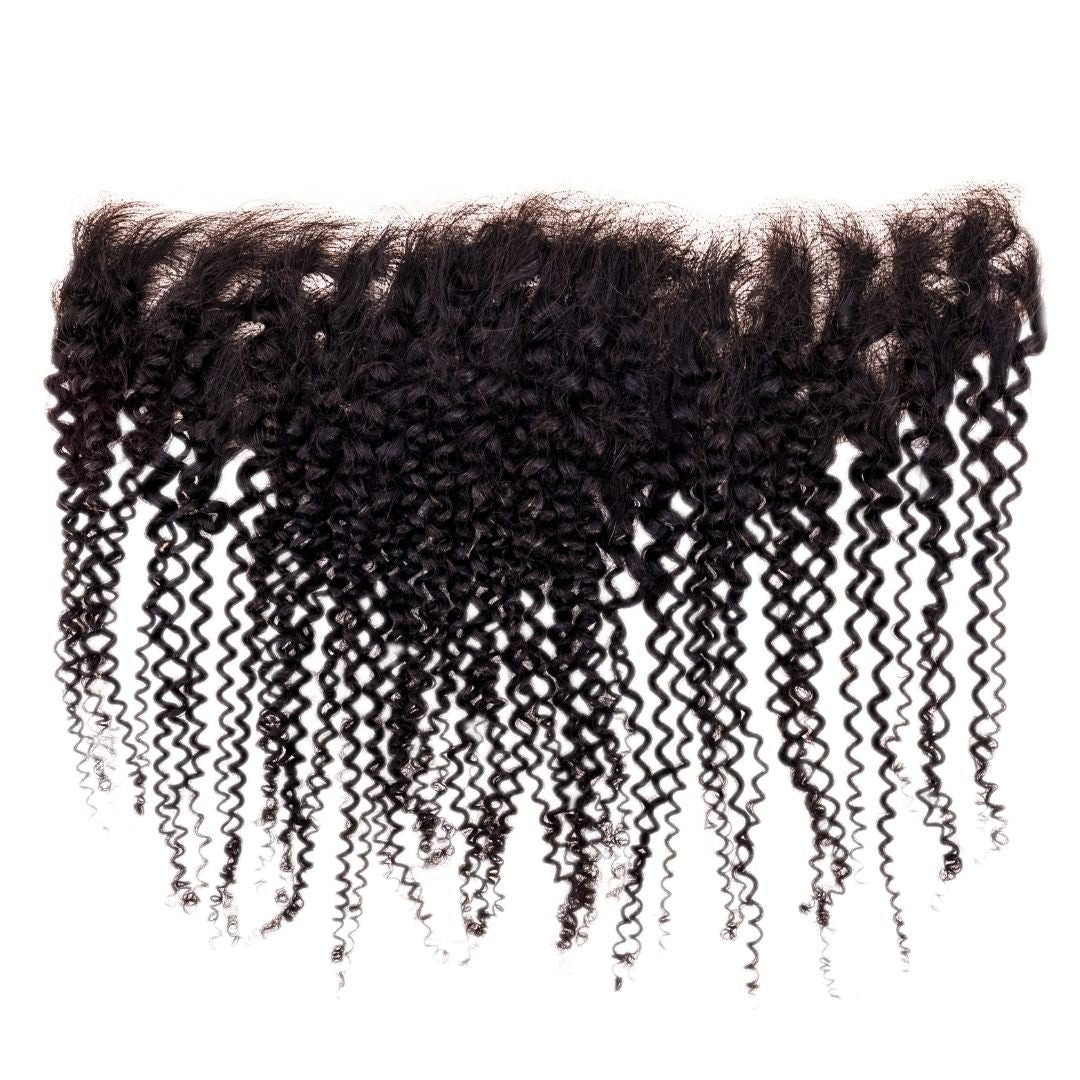 13x4 Afro Kinky Frontal available at the Nikki SMith Hair Collection