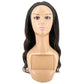 Body Wave Headband Wig from Nikki Smith Hair Collection, featuring 100% human hair with a black headband. This wig offers a natural 1B color, 150% density, and can be lifted to a #27. It provides a flawless, modern style with a comfortable fit in size 22.5 (Medium).