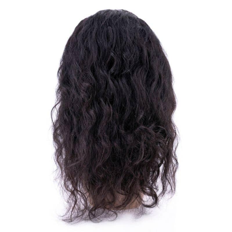 Raw Indian Curly Transparent Lace Front Wig - Nikki Smith Collection 