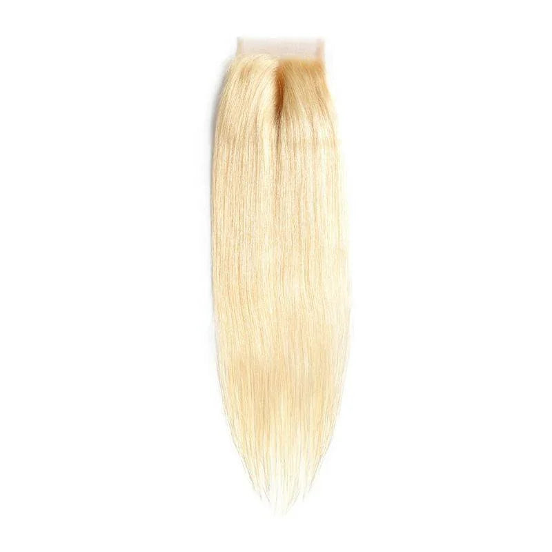 Russian blonde closure at Nikki Smith Hair Collection Available in USA