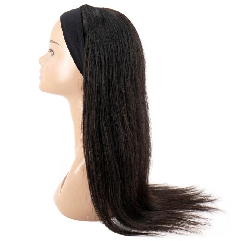 Straight Hair Headband Wig at Nikki Smith Hair Collection