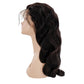 Body Wave Full Lace Wig from Nikki Smith Hair Collection, made with natural 1B human hair. The wig features full lace construction for a secure fit, 130% density, and versatile styling. Available in lengths from 10” to 26” for a natural, voluminous body wave look
