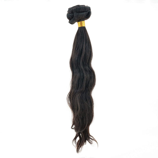 Raw Indian Curly Natural Black Clip-in Extensions - Nikki Smith Collection 