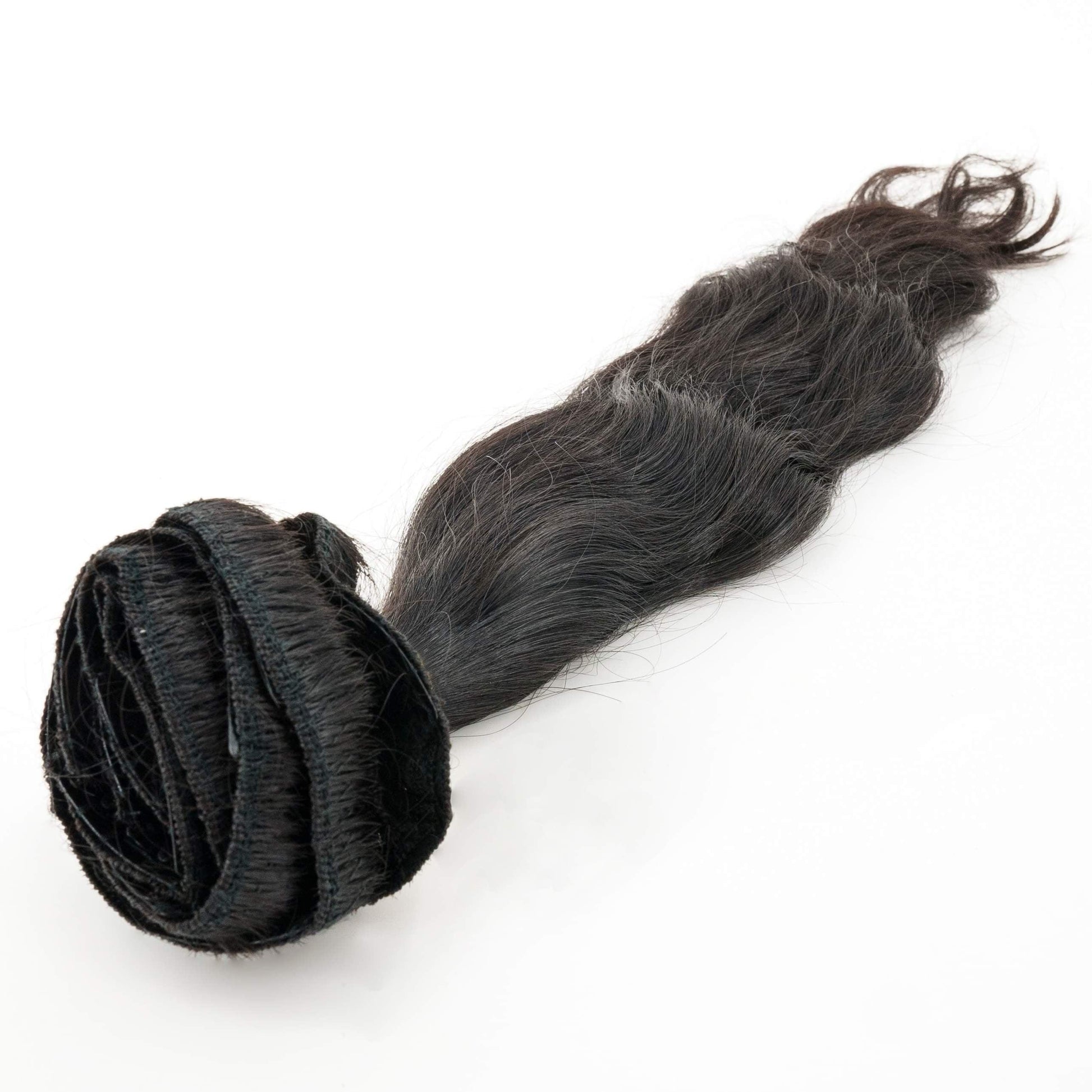 Raw Indian Wavy Natural Black Clip-in Extensions - Nikki Smith Collection
