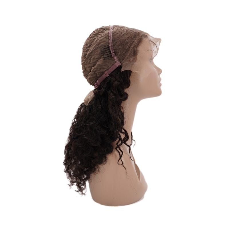 High-quality hair product from Nikki Smith Hair Collection, made with 100% human hair. Available in various styles, lengths, and densities to suit your unique look. Perfect for achieving a natural, seamless appearance with a customizable fit.