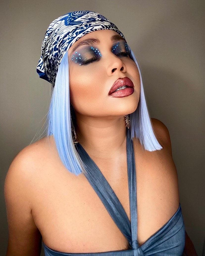 3D lashes from Nikki Smith Hair Collection, offering voluminous, fluttery lashes with a natural, layered look for a dramatic yet elegant eye enhancement.