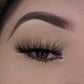 3D lashes from Nikki Smith Hair Collection, offering voluminous, fluttery lashes with a natural, layered look for a dramatic yet elegant eye enhancement.