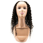 Image of the Brazilian Kinky Curly U-Part Wig showcasing the natural texture and easy-to-use U-Part design for a seamless look.
