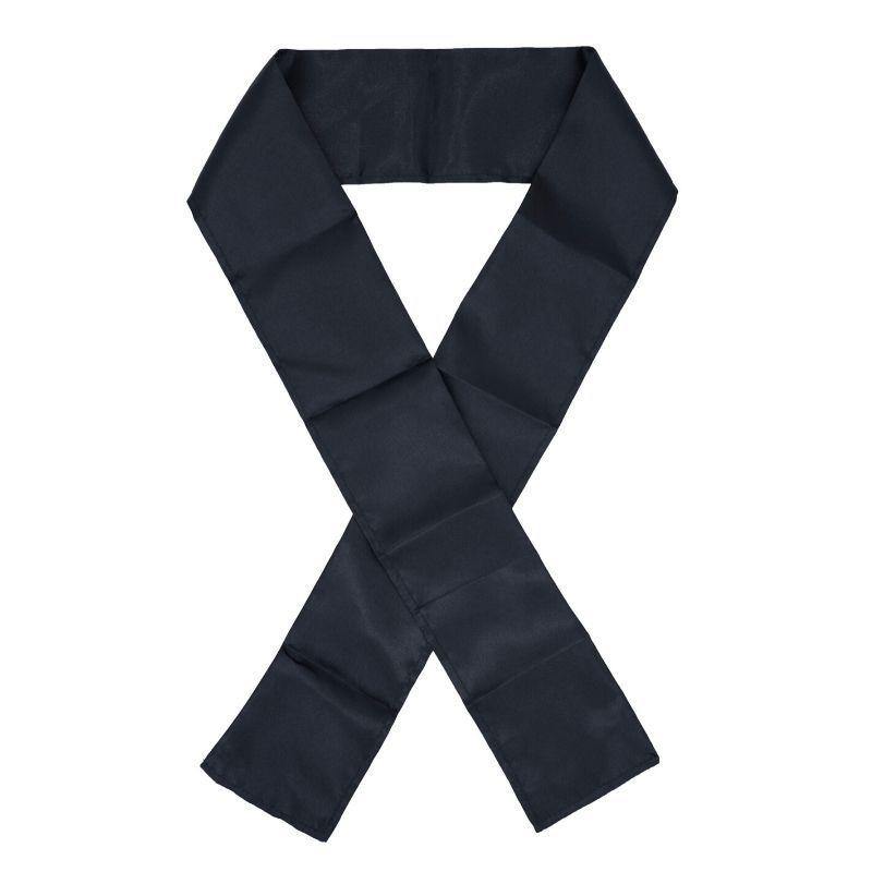 Image of Black Edge Silk Scarf available at the Nikki SMith Hair Collection
