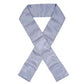 Charcoal Gray Edge Silk Scarf available at the Nikki SMith Hair Collection