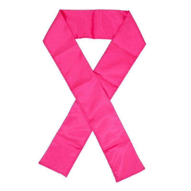 Hot Pink Edge Silk Scarf available at the Nikki SMith Hair Collection