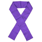 Purple Edge Silk Scarf available at the Nikki SMith Hair Collection