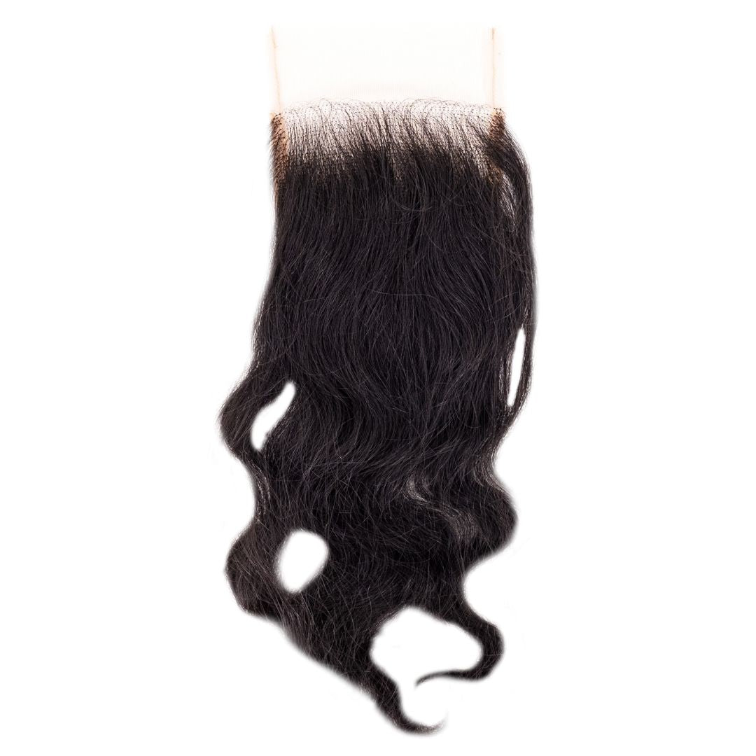 Raw Indian Curly Lace Closure available at the Nikki SMith Hair Collection