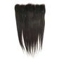 Image of HD Brazilian Straight Lace Frontal with sleek, straight hair and natural 1B color.