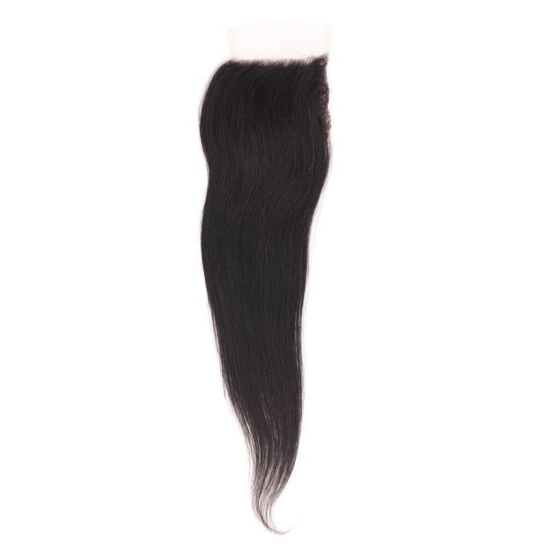 Brazilian Silky Straight HD Closure, featuring undetectable lace for a flawless natural look. Available in lengths 12" – 18".