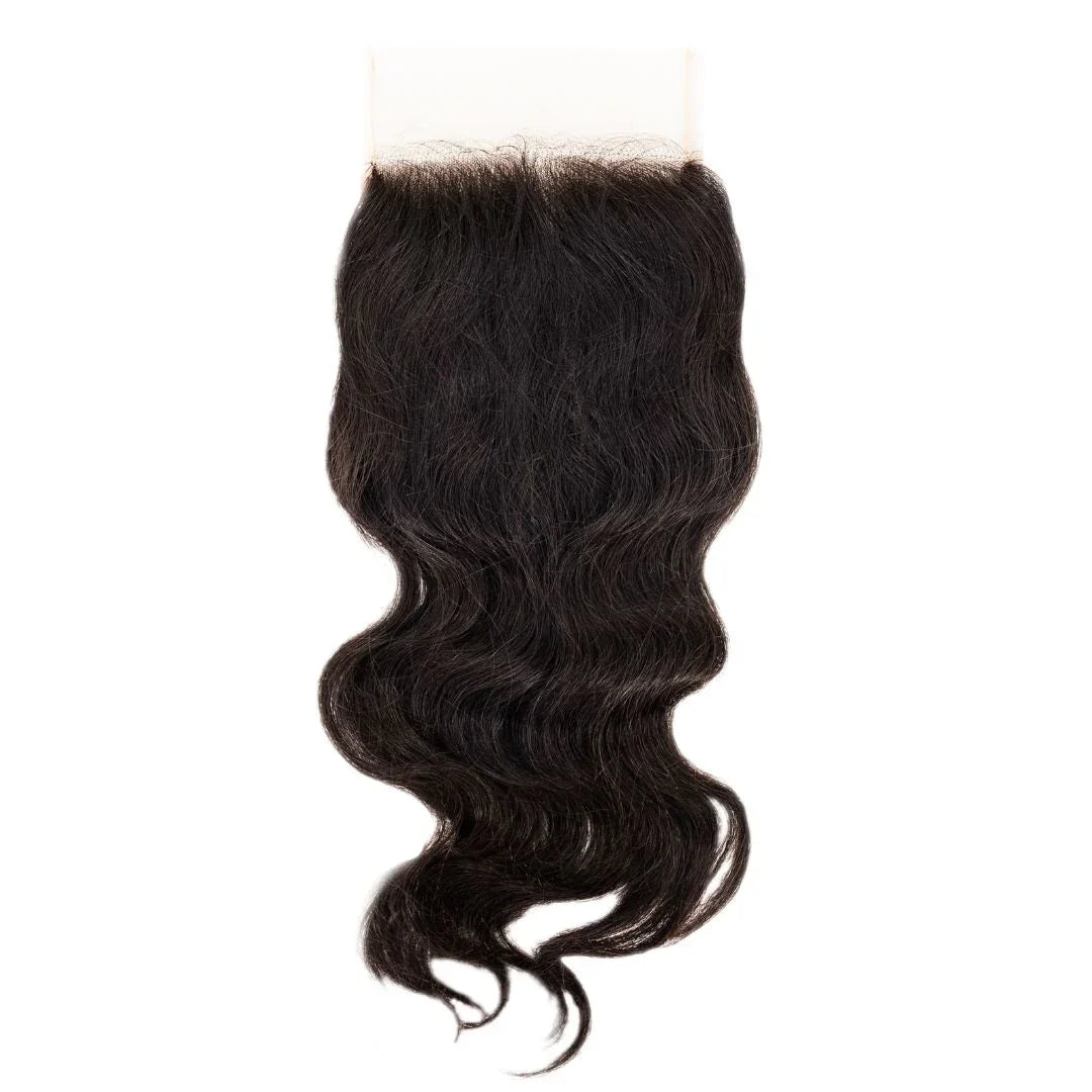 Raw Indian Wavy Lace Closure available at the Nikki SMith Hair Collection